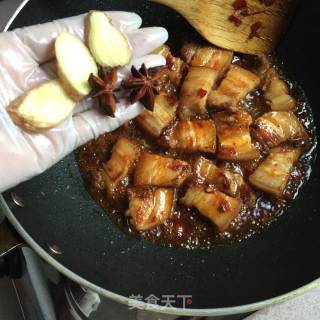 "stew" Braised Pork with Glutinous Rice Wine recipe