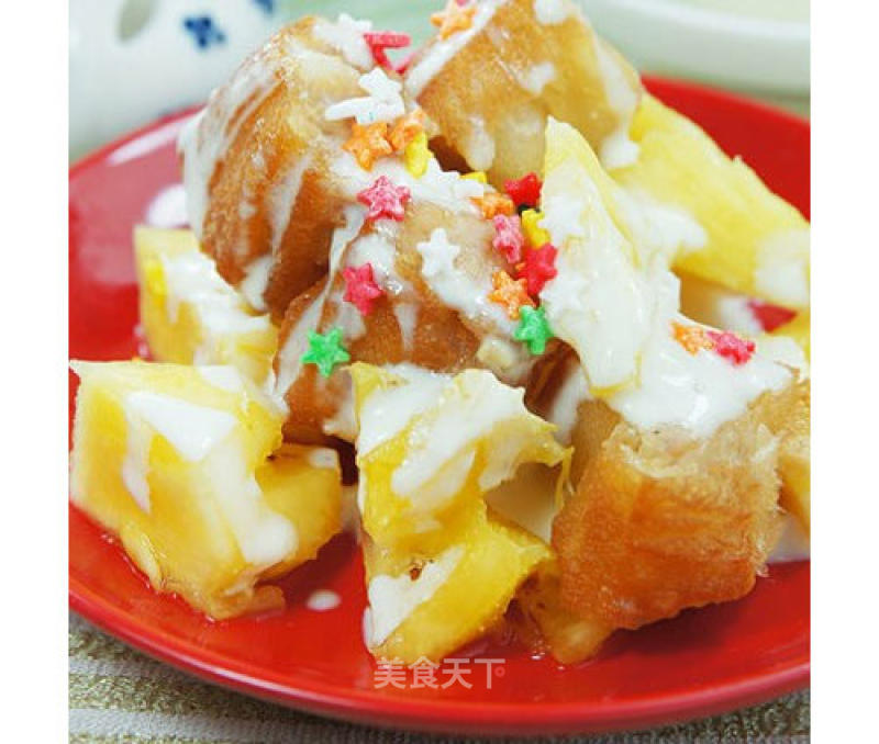 Pineapple Fritters Salad recipe