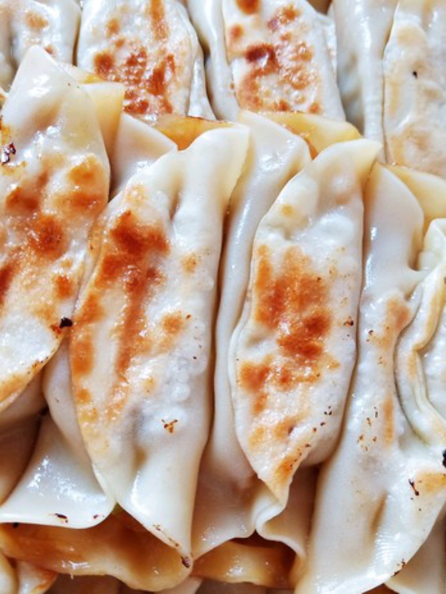 Leek Pork Pot Stickers recipe