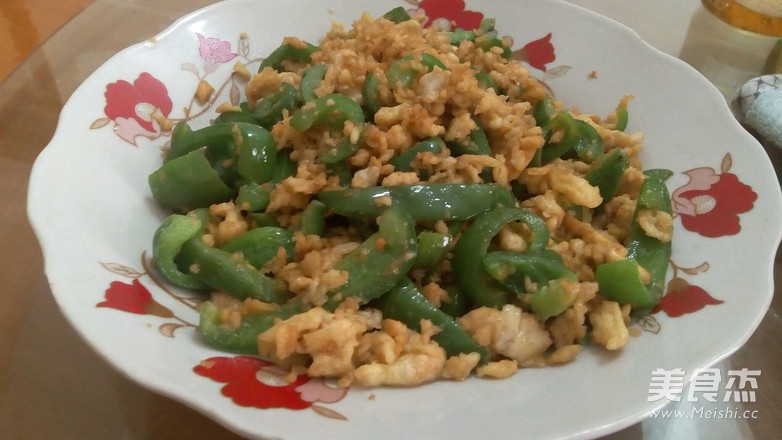 Green Pepper Fried Rice recipe