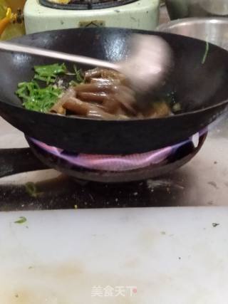 Fried Sea Intestines recipe