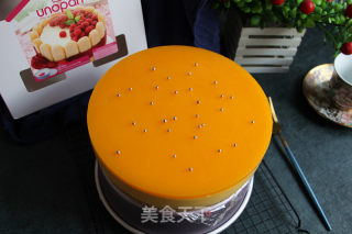 Eight Inch Mango Yogurt Mousse Cake recipe