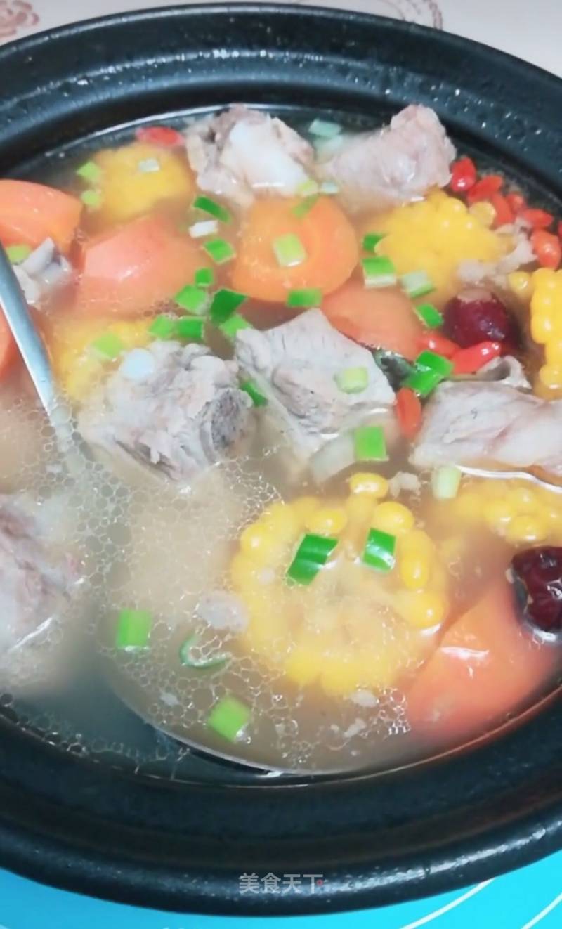 Corn Pork Ribs Soup recipe