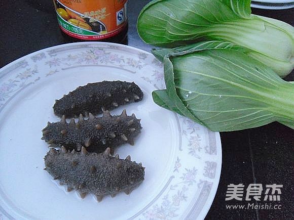 Sea Cucumber with Oyster Sauce recipe