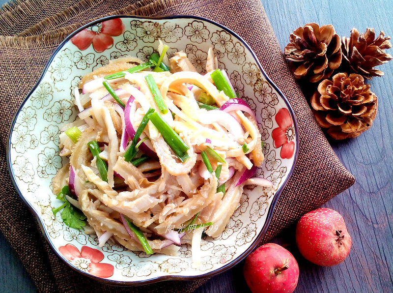 Shredded Tripe with Cold Sauce recipe