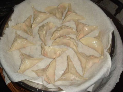 Triangle Dumplings recipe