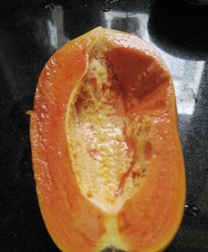 Stewed Hashima with Papaya recipe