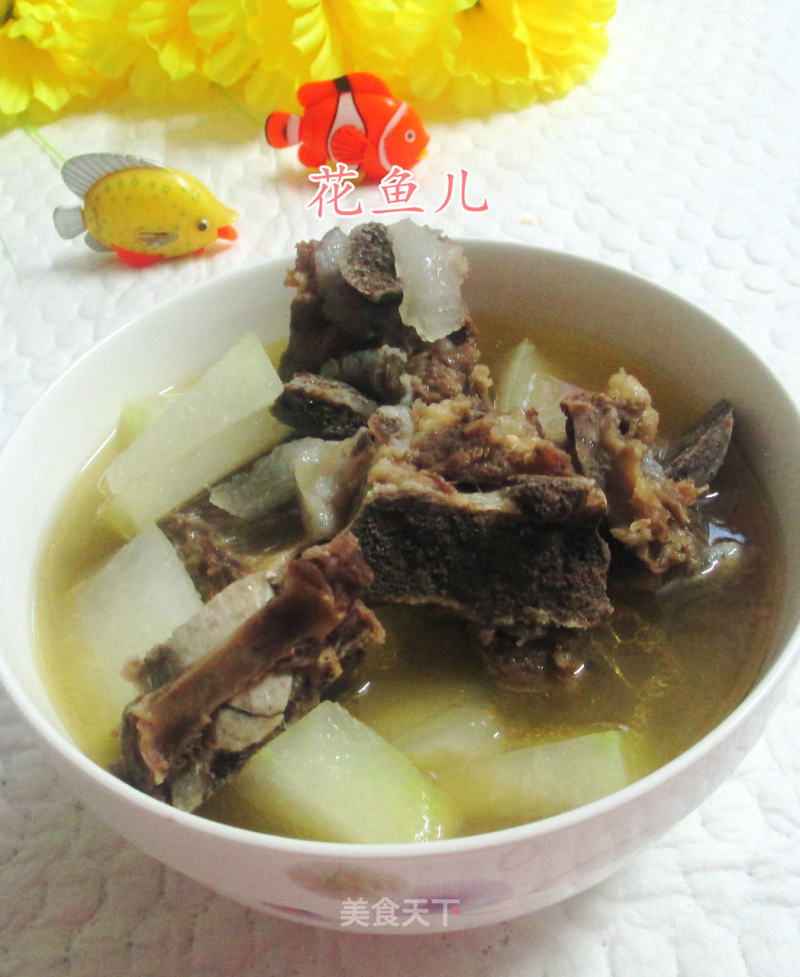 Steak Ribs and Winter Melon Soup recipe