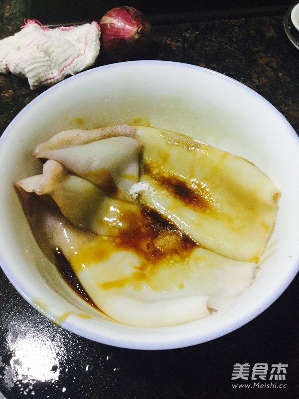 Grilled Squid Tube recipe