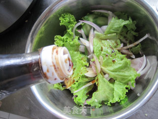 [trial Report of Chobe Series Products] One-cold Vegetable Salad recipe