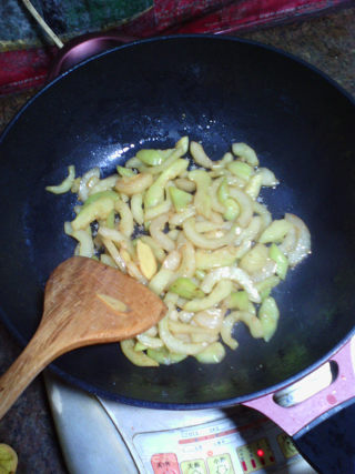 Vegetarian Fried Cucumber recipe