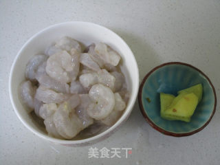 [shanghai] Stir-fried Shrimp with Yam recipe