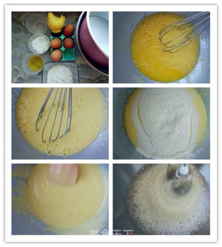 Bean Paste Decorated Cake recipe