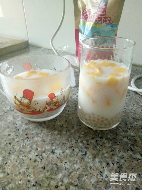 Mango Coconut Milk Sago recipe