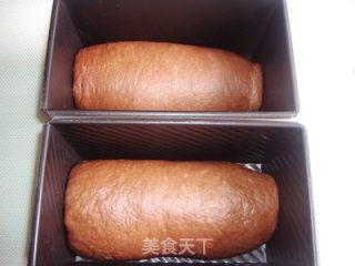 Cocoa Milk Two-color Toast recipe