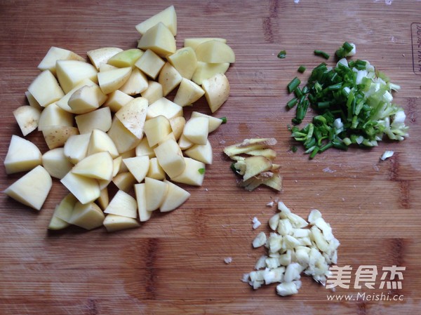 Braised Potato Chicken Nuggets recipe