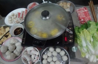 Pork Ribs Hot Pot recipe