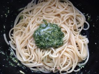 Pasta with Green Sauce recipe