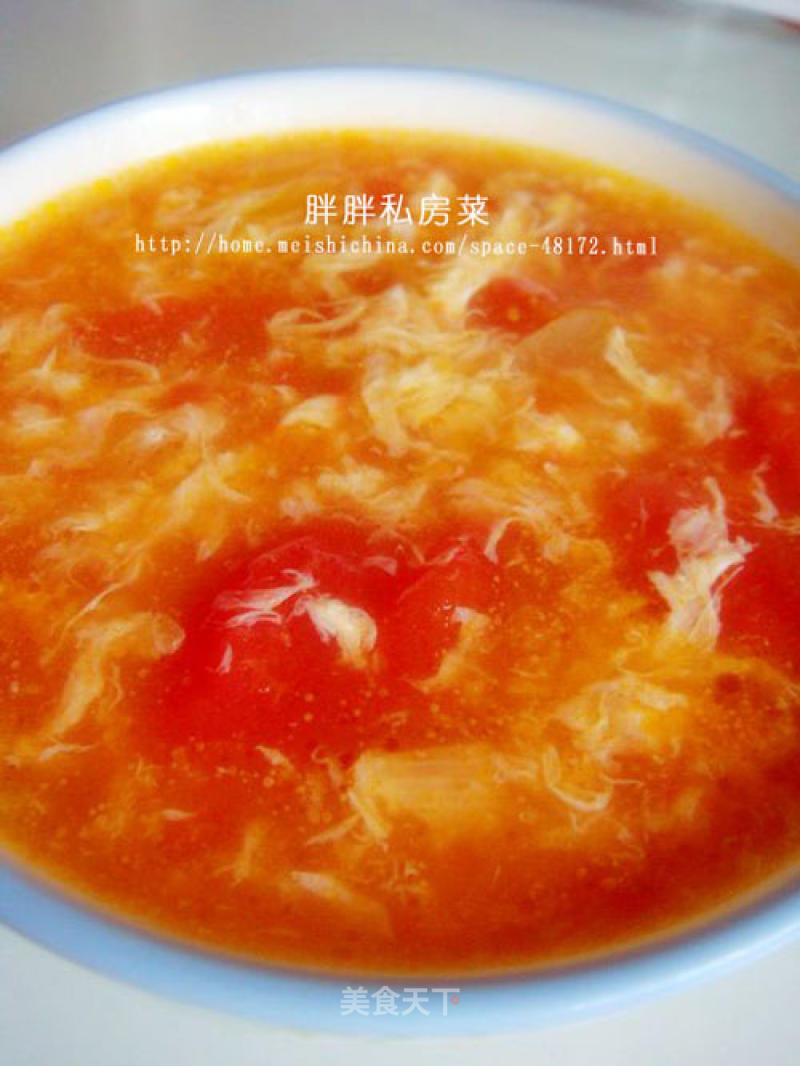 Tomato and Egg Soup recipe