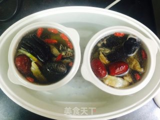 #trust of Beauty#fish Maw Black-bone Chicken Nourishing Soup recipe