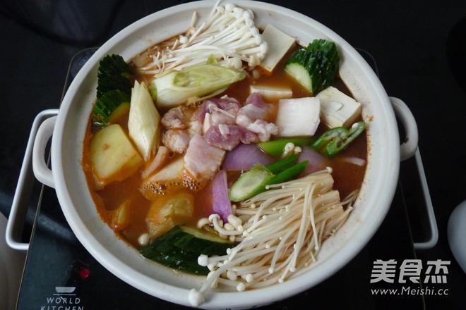 Korean Mixed Vegetable Pot recipe