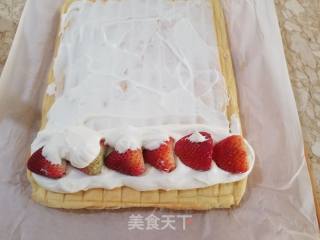 Strawberry Cake Roll recipe