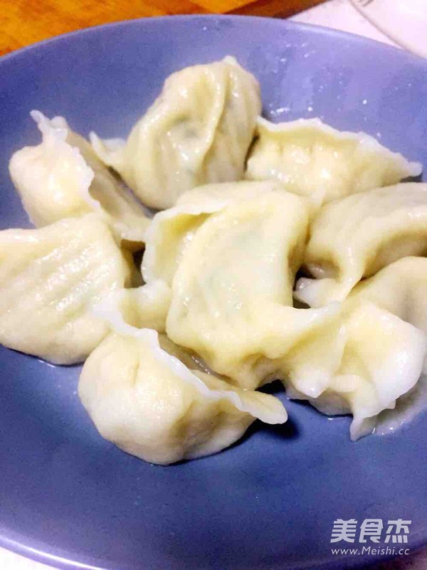 Spanish Mackerel Stuffed Dumplings recipe