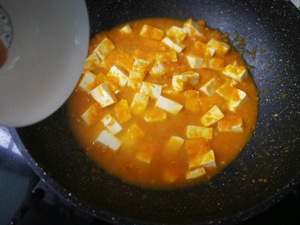 Vegetarian Crab Noodles Tofu recipe