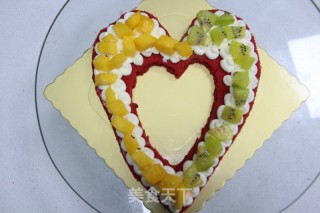 Heart-to-heart Fruit Cake recipe