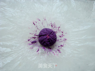 Purple Sweet Potato Pineapple Tea Towel Twist recipe