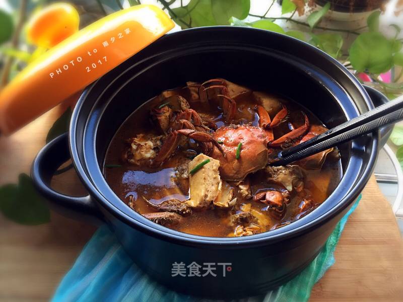 Crab Stewed Tofu (spicy Hot Pot) recipe