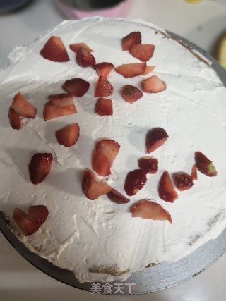 Strawberry Cream Cake recipe