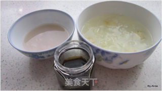 Tremella Lotus Root Juice recipe