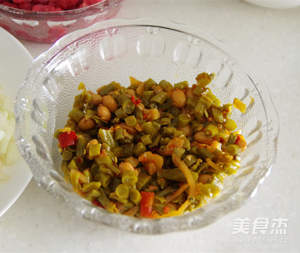 Sour Cowpea Minced Beef recipe