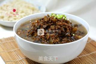 Hand-rolled Noodles with Minced Meat and Eggplant recipe