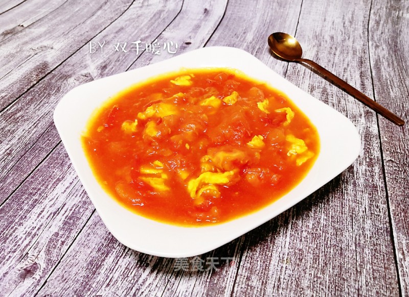 Scrambled Eggs with Homemade Tomatoes recipe