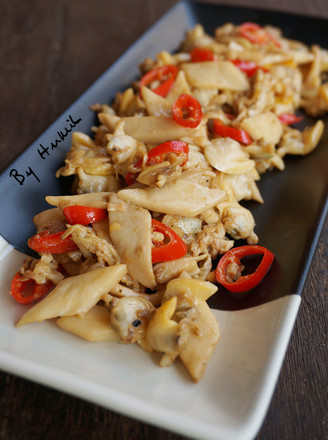 Spicy Stir-fried Spicy Pleurotus recipe