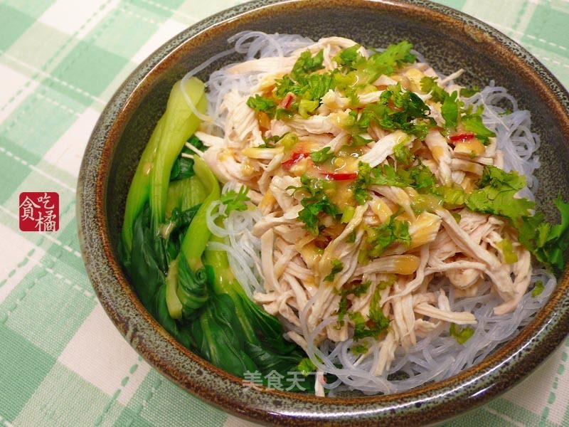 Chicken Shredded Salad with Fermented Bean Curd and Sour Vinegar ★ Light Meal of Shredded Chicken 3 recipe