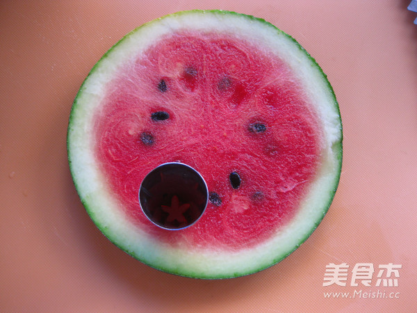 Watermelon Milk Pudding recipe