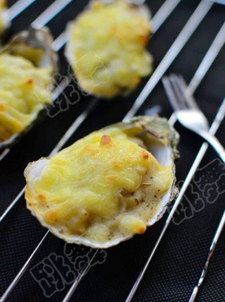 Cheese Baked Oysters recipe