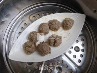 Lotus Root Meatballs recipe