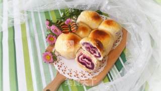 #aca Baking Star Competition# Purple Sweet Potato Oil-free Yogurt Breakfast Pack recipe