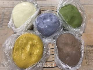 Potato Color Taro Balls recipe