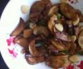 Pleurotus Eryngii with Garlic recipe