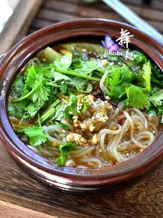 Homemade Hot and Sour Noodles