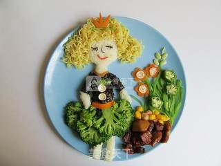 Creative Kids Meal for Curly Girl recipe