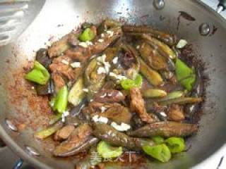 Stir-fried Eggplant with Hot Peppers recipe