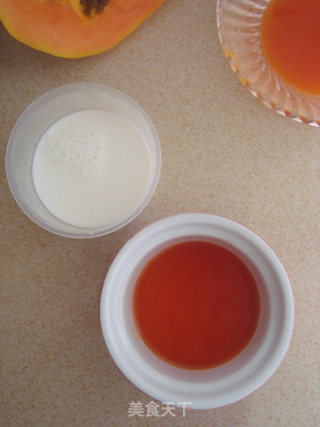 [cantonese Cuisine] Papaya Hitting Milk recipe