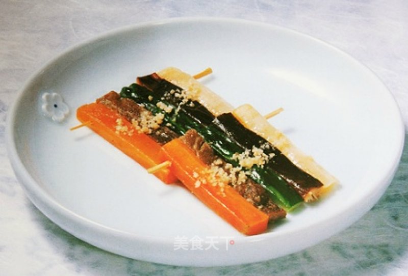 Korean Vegetable Skewers recipe