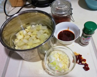 Spicy Potato Chunks recipe